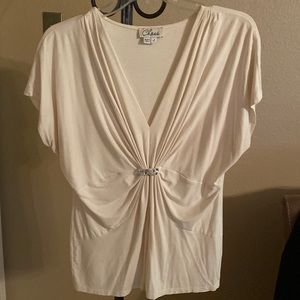 Off white blouse in good condition.